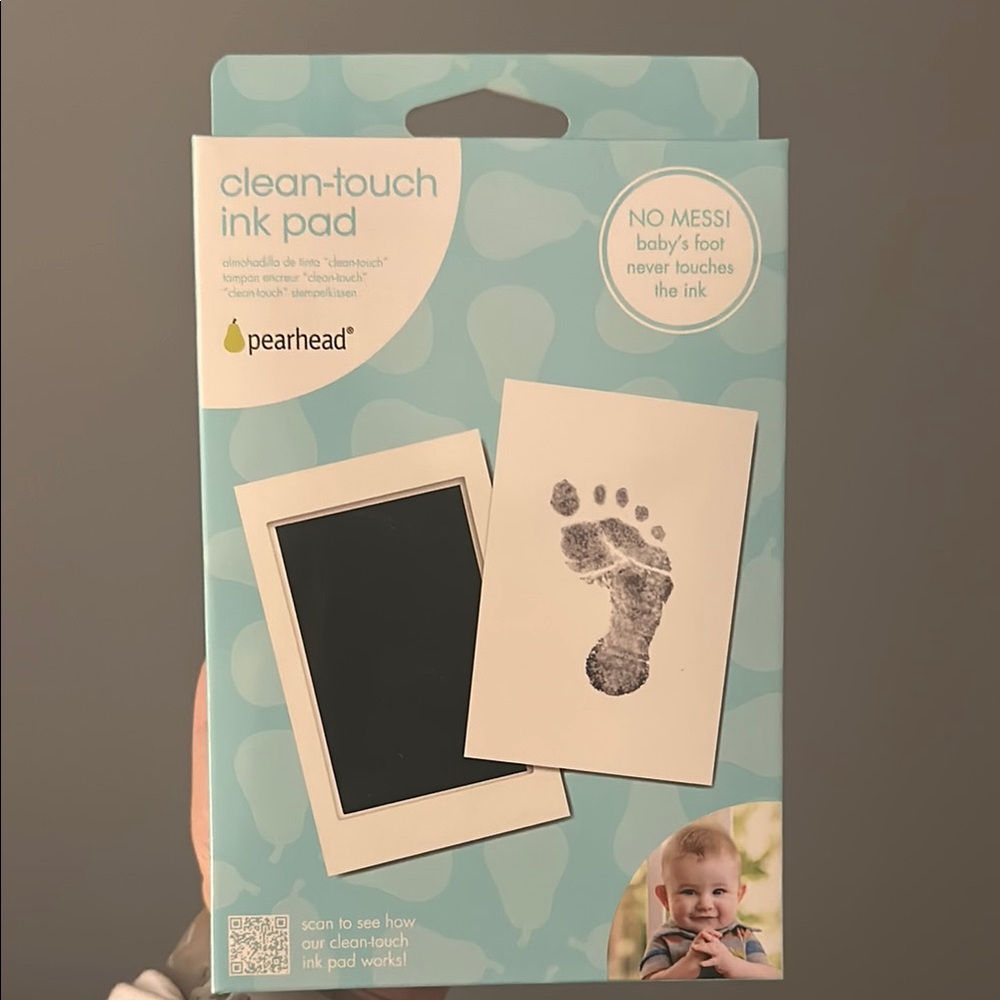Pearhead Clean-Touch Ink Pad - Black